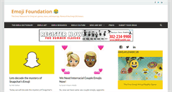 Desktop Screenshot of emojifoundation.com