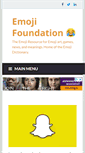 Mobile Screenshot of emojifoundation.com